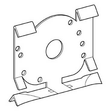 Купить SE Зажим для монтажа рейки KZ31