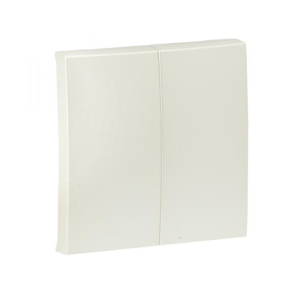 EKF PROxima Валенсия лицевая панель выключателя 2-кл. 10А жемчуг