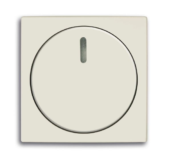 ABB BJB Basic 55 Шале (бел) Накладка светорегулятора поворотного для механизмов диммеров BJE 2CKA006599A2992