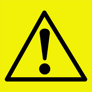 Белый свет Знак безопасности PT-17176.C06"Опасность" a15112