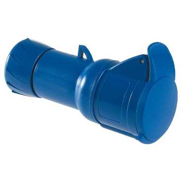 Купить SE PratiKa Розетка кабельная, быстрозажимное соединение, 32А 2P+E IP44 220В PKY32M423