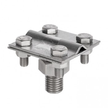 EKF PROxima Зажим прута на штыре, пластина d(56x56)мм Ni