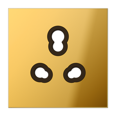 JUNG Накладка для механизма розетки, имитация золота GO2521INPL