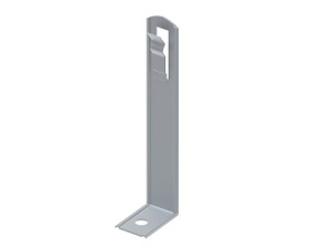 OSTEC Держатель универсальный с зажимом на кровлю, гор. цинк