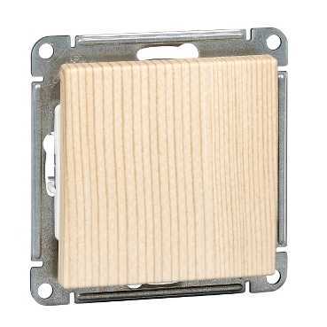 Systeme Electric Wessen 59 Сосна Переключатель 1-клавишный, 10АХ