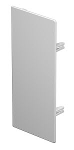 Купить OBO Bettermann Заглушка торцевая кабель-канала WDK 100x230 мм, ПВХ, белый 6193399
