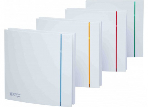 Купить S&P SILENT DESIGN Вентилятор с датчиком влажности SILENT-200 CHZ DESIGN-3C