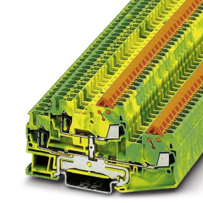 Phoenix Contact QTTCBS 1,5-PE Двухъярусная заземляющая клемма 3050248