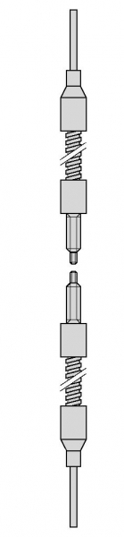 Купить SE Фотодатчик прямой луч оптоволоконный XUFS2020