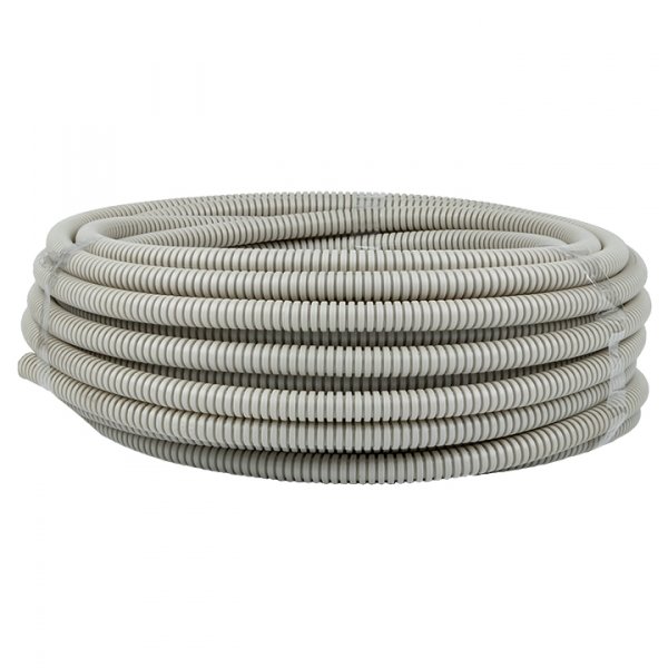 EKF PROxima Труба гофр. ПВХ Plast с зондом d16мм (25м.)