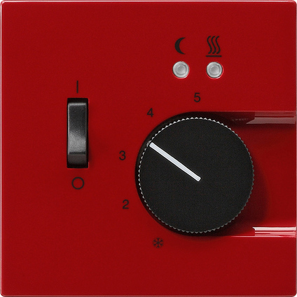 Купить Gira S-Color Красный Накладка для регулятора температуры пола 149443