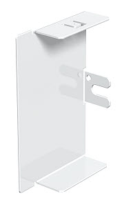 Купить OBO Bettermann Заглушка кабель-канала LKM 60x100 мм, сталь белый 6249817