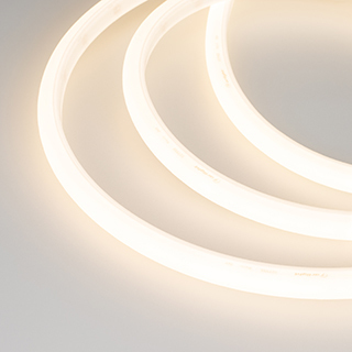 Arlight Образец Гибкий неон ARL-MOONLIGHT-1516-DOME 24V Warm (11 Вт/м, IP67) 029779