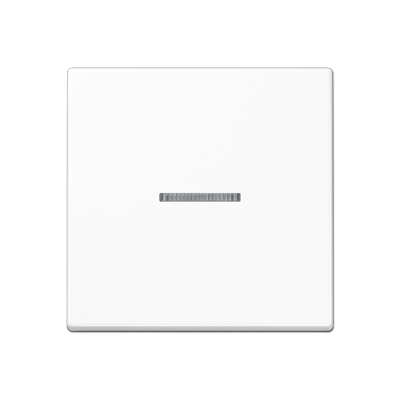 JUNG Клавиша для KNX кнопки, 1 группа, с окошком термопласт белый A101KO5BFWW