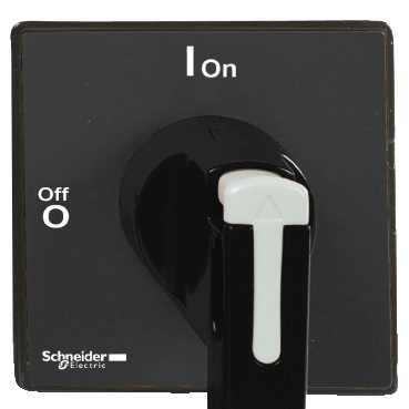 Купить SE Vario TeSys Рукоятка управления выключателя-разъединителя 90х90мм V5,V6, крепление 4 винтами KAF3PZ