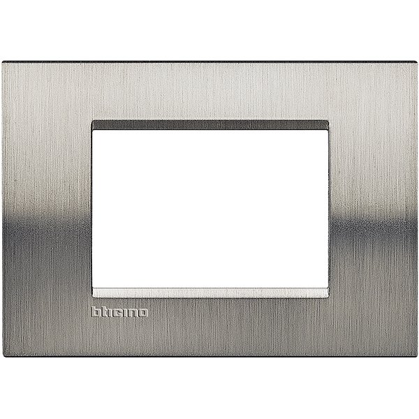 Купить BT LL Фактурная сталь Рамка прямоугольная, 3 мод LNA4803ACS