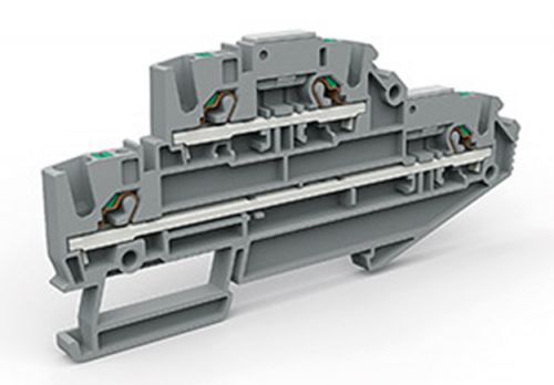 DKC Двухуровневая клемма на 2,5 кв.мм ZEFDS220GR