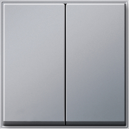 Gira TX-44 Алюминий Клавиша 2-ая 029565