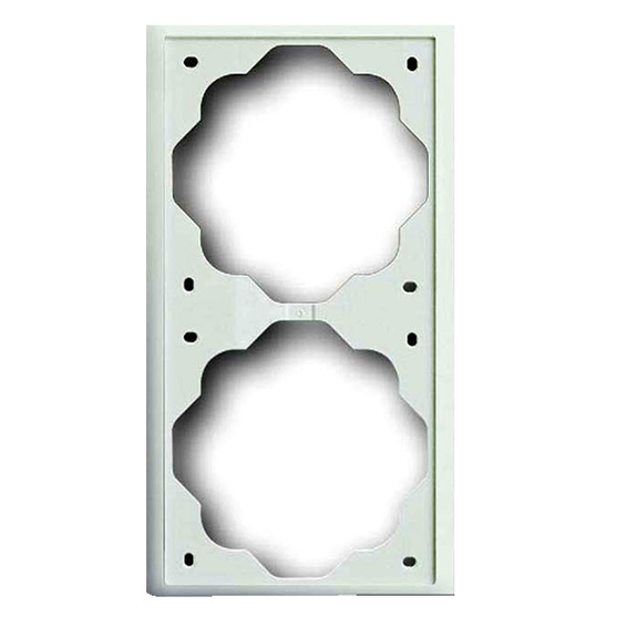 ABB BJE Impuls Белый бархат Рамка 2-ая 2CKA001754A4432