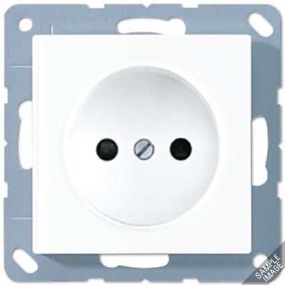 JUNG AS 500 Бежевая Розетка б/з винт. зажим A511N