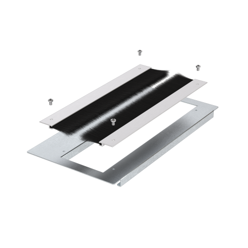 DKC Пластина для глубины 800, с щеткой