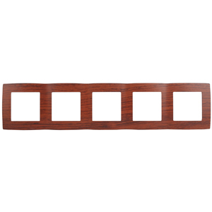 ЭРА 12-5005-08 Вишня Рамка на 5 постов, 12