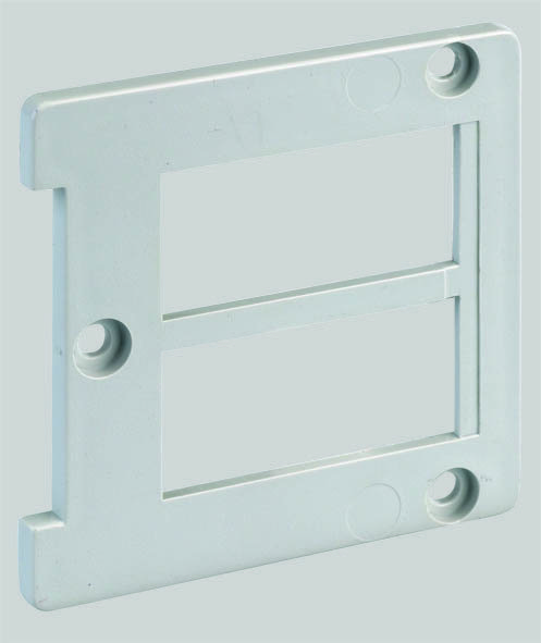 Simon Connect Серая Панель боковая к Офиблок Компакт для 2 коннектора с быстр.подключением ACFC04-24