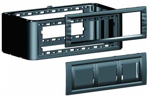 DKC Вертикальное расширение напольной башенки BUS, белое