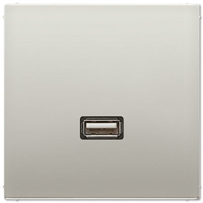 JUNG Мультимедиа разъём, нержавеющая сталь MAES1122