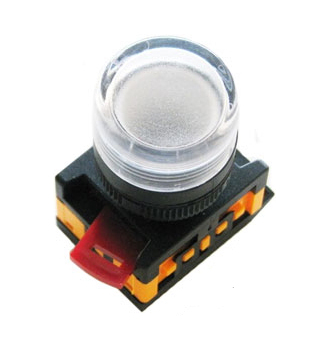 Купить IEK Лампа AL-22TE сигнальная d22мм прозрач. неон/240В цилиндр