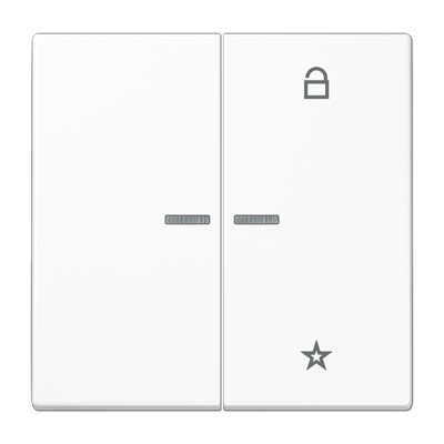 JUNG Центральная плата универсальная, белый LS1701WW