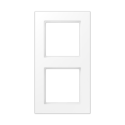 JUNG A 550 Белый матовый Рамка 2-ая A5582BFWWM