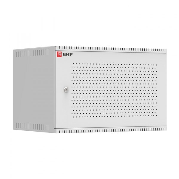 EKF PROxima Astra Шкаф телекоммуникационный настенный 6U (600х450) дверь перфорированная ITB6P450