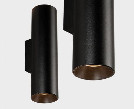 Купить ITALLINE DANNY W2 black светильник настенный