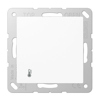 JUNG KNX-регулятор с ручкой для установки температуры белый A2178ORTSWW