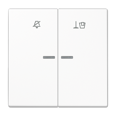 JUNG Клавиша для гостиничных выключателей 505KO5VEUM24 или 505KO5VEUM230, белый LSRUKO5MWW