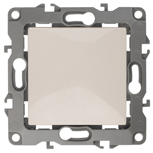 ЭРА 12-1001-02 Выключатель, 10АХ-250В, IP20, без м.лапок, 12, Слоновая кость