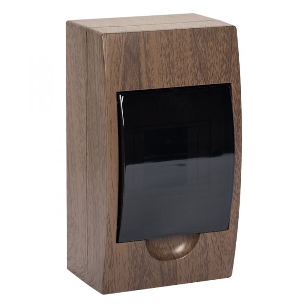 EKF PROxima Щит распределительный навесной ЩРН-П- 4 темное дерево IP41