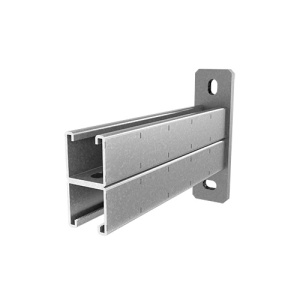 OSTEC Консоль СТРАТ двойная 41х41, база 300, толщ. 2,5 мм, гальван. цинк