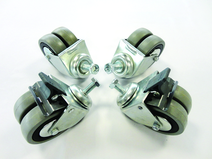 DKC Ролики для напольных 19" IT-корпусов ДКС серии CQE, 4шт