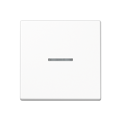 JUNG Клавиша для KNX кнопки, 1 группа, с окошком дюропласт белый A101KO5WW