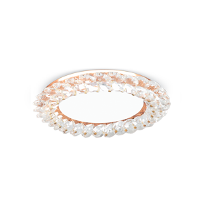 Gauss Светильник Tablet GX211 Круг. Кристалл/золото, GX53