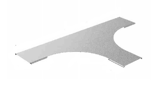 OSTEC Крышка к тройнику для лестничного лотка НЛО 300 радиус 600 мм, толщ. 1,0 мм, Сендзимир цинк