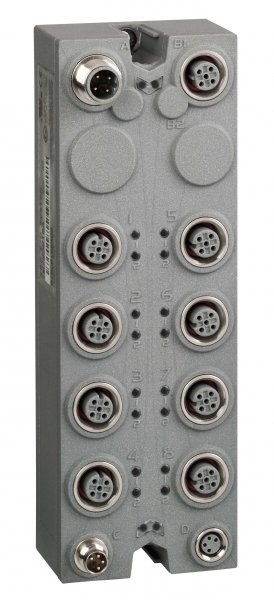 Купить SE Дискретный модуль IP67, 16 вх/вых, разъемы М12 TM7BDM16A