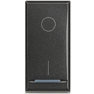 BT Axolute Антрацит Выключатель 2Р 20 АХ 250 В~ HS4002