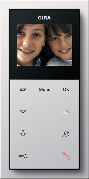 Gira Квартирная видеостанция накладного монтажа Plus 1239112