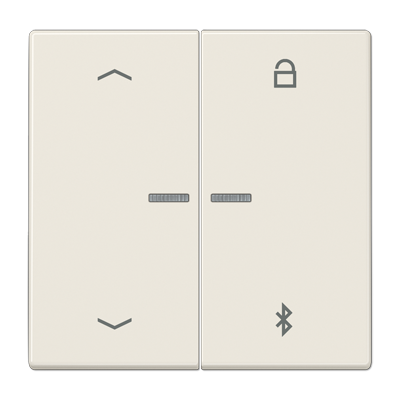 JUNG Таймер универсальный Bluetooth «стрелки», слоновая кость LS1751PBT