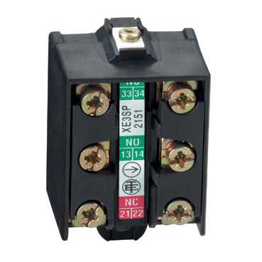 Купить SE Блок безинерционных контактов 1НЗ2НО XE3SP2151