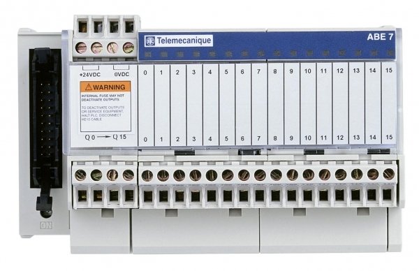 Купить SE Telefast База на 16 дискретных релейных выходов (1 нормально открытый контакт/2А) ABE7R16S111