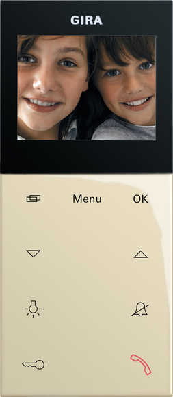 Gira Квартирная видеостанция накладного монтажа Plus 123901